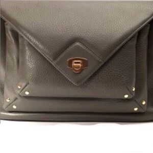 Okuta - Oragami 3 pocket purse w braided strap - 9.5”x6” Shopbop - Grey - Solid